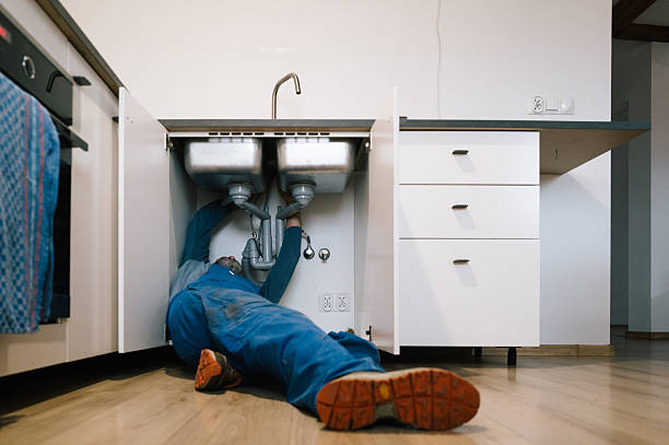 Professional Leak Detection technician working in Temple, GA